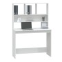 White plywood desktop shelves 102x45x148 cm by vidaXL, Desks - Ref: Foro24-823000, Price: 102,41 €, Discount: %