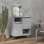 Concrete gray plywood sideboard 60x35x70 cm by vidaXL, Sideboards - Ref: Foro24-821152, Price: 69,21 €, Discount: %