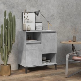 Concrete gray plywood sideboard 60x35x70 cm by vidaXL, Sideboards - Ref: Foro24-821152, Price: 69,33 €, Discount: %