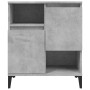 Concrete gray plywood sideboard 60x35x70 cm by vidaXL, Sideboards - Ref: Foro24-821152, Price: 69,21 €, Discount: %