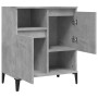 Concrete gray plywood sideboard 60x35x70 cm by vidaXL, Sideboards - Ref: Foro24-821152, Price: 69,21 €, Discount: %