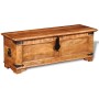 Cofre de almacenamiento de madera de mango rugosa de vidaXL, Baúles de almacenamiento - Ref: Foro24-241635, Precio: 215,85 €,...