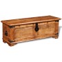 Cofre de almacenamiento de madera de mango rugosa de vidaXL, Baúles de almacenamiento - Ref: Foro24-241635, Precio: 215,85 €,...