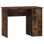 Escritorio de madera contrachapada roble ahumado 100x55x75 cm de vidaXL, Escritorios - Ref: Foro24-823029, Precio: 84,28 €, D...