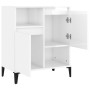 Glossy white plywood sideboard 60x35x70 cm by vidaXL, Sideboards - Ref: Foro24-821150, Price: 60,61 €, Discount: %