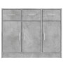 Concrete gray engineered wood sideboard 91x28x75 cm by vidaXL, Sideboards - Ref: Foro24-823012, Price: 107,09 €, Discount: %