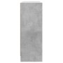 Aparador madera de ingeniería gris hormigón 91x28x75 cm de vidaXL, Aparadores - Ref: Foro24-823012, Precio: 107,09 €, Descuen...