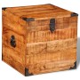 Rough Mango Wood Cubic Storage Chest by vidaXL, Storage trunks - Ref: Foro24-241636, Price: 140,07 €, Discount: %