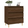 Sideboard aus braunem Eichensperrholz, 60 x 35 x 70 cm von vidaXL, Sideboards - Ref: Foro24-823047, Preis: 65,53 €, Rabatt: %