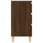 Aparador madera contrachapada marrón roble 60x35x70 cm de vidaXL, Aparadores - Ref: Foro24-823047, Precio: 65,42 €, Descuento: %