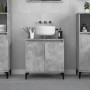 Concrete gray plywood sink cabinet 58x33x60cm by vidaXL, bathroom vanities - Ref: Foro24-821264, Price: 58,78 €, Discount: %