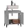 Concrete gray plywood sink cabinet 58x33x60cm by vidaXL, bathroom vanities - Ref: Foro24-821264, Price: 58,78 €, Discount: %