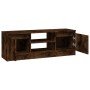 TV cabinet with smoked oak door 102x30x36 cm by vidaXL, TV Furniture - Ref: Foro24-823355, Price: 49,16 €, Discount: %