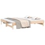 Removable sofa bed solid pine wood 2x(90x200) cm by vidaXL, Beds and slatted bases - Ref: Foro24-823379, Price: 147,99 €, Dis...