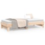 Removable sofa bed solid pine wood 2x(90x200) cm by vidaXL, Beds and slatted bases - Ref: Foro24-823379, Price: 147,99 €, Dis...