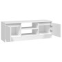 Mueble de TV con puerta blanco 102x30x36 cm de vidaXL, Muebles TV - Ref: Foro24-823350, Precio: 59,02 €, Descuento: %