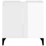 Glossy white plywood sink cabinet 58x33x60cm by vidaXL, bathroom vanities - Ref: Foro24-821262, Price: 62,99 €, Discount: %