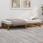 Removable sofa bed in honey brown pine wood 2x(80x200) cm by vidaXL, Beds and slatted bases - Ref: Foro24-823412, Price: 168,...