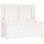 Solid white pine wood storage box 110x50x45.5 cm by vidaXL, Closets and storage - Ref: Foro24-823540, Price: 129,78 €, Discou...