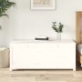 Solid white pine wood storage box 110x50x45.5 cm by vidaXL, Closets and storage - Ref: Foro24-823540, Price: 129,78 €, Discou...