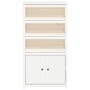 Tall sideboard solid white pine wood 80x35x154 cm by vidaXL, Sideboards - Ref: Foro24-823520, Price: 191,99 €, Discount: %