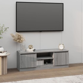 Mueble de TV con puerta gris Sonoma 102x30x36 cm de vidaXL, Muebles TV - Ref: Foro24-823356, Precio: 60,58 €, Descuento: %