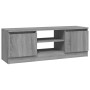 TV-Schrank mit Tür in Sonoma-Grau, 102 x 30 x 36 cm von vidaXL, TV-Möbel - Ref: Foro24-823356, Preis: 61,59 €, Rabatt: %