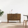 Honigbraunes Sideboard aus massivem Kiefernholz, 110 x 40 x 78 cm von vidaXL, Sideboards - Ref: Foro24-823527, Preis: 108,95 ...