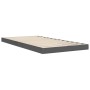 Estructura de cama madera maciza de pino gris 90x190 cm de vidaXL, Camas y somieres - Ref: Foro24-823481, Precio: 82,99 €, De...