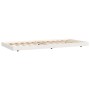 Estructura de cama madera maciza de pino blanco 75x190 cm de vidaXL, Camas y somieres - Ref: Foro24-823510, Precio: 70,46 €, ...