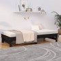 Removable sofa bed solid black pine wood 2x(80x200) cm by vidaXL, Beds and slatted bases - Ref: Foro24-823388, Price: 170,66 ...