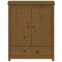 High sideboard solid honey brown pine wood 83x41.5x100 cm by vidaXL, Sideboards - Ref: Foro24-823517, Price: 179,88 €, Discou...