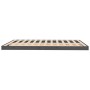 Estructura de cama de madera maciza de pino gris 160x200 cm de vidaXL, Camas y somieres - Ref: Foro24-823436, Precio: 191,99 ...