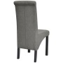 Sillas de comedor 2 unidades tela gris claro de vidaXL, Sillas de comedor - Ref: Foro24-242222, Precio: 174,00 €, Descuento: %