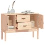 Sideboard aus massivem Kiefernholz 110x40x78 cm von vidaXL, Sideboards - Ref: Foro24-823524, Preis: 133,62 €, Rabatt: %