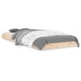 Estructura de cama madera maciza de pino 75x190 cm de vidaXL, Camas y somieres - Ref: Foro24-823484, Precio: 63,39 €, Descuen...