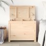 Solid pine wood storage box 60x32x45.5 cm by vidaXL, Closets and storage - Ref: Foro24-823544, Price: 72,16 €, Discount: %