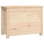 Caja de almacenamiento madera maciza de pino 60x32x45,5 cm de vidaXL, Armarios y almacenamiento - Ref: Foro24-823544, Precio:...