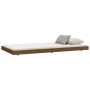 Estructura de cama madera maciza pino marrón miel 90x200 cm de vidaXL, Camas y somieres - Ref: Foro24-823497, Precio: 80,85 €...