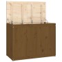 Baúl para colada madera maciza pino marrón miel 88,5x44x66 cm de vidaXL, Cestas para ropa - Ref: Foro24-823572, Precio: 103,2...