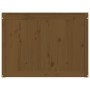 Baúl para colada madera maciza pino marrón miel 88,5x44x66 cm de vidaXL, Cestas para ropa - Ref: Foro24-823572, Precio: 103,2...