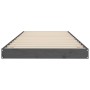 Estructura de cama madera maciza pino gris 75x190 cm de vidaXL, Camas y somieres - Ref: Foro24-823486, Precio: 86,59 €, Descu...