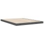 Estructura de cama de madera maciza de pino gris 140x190 cm de vidaXL, Camas y somieres - Ref: Foro24-823466, Precio: 124,91 ...