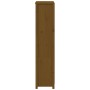 Aparador alto madera maciza de pino marrón miel 80x35x154 cm de vidaXL, Aparadores - Ref: Foro24-823522, Precio: 139,32 €, De...