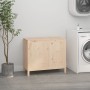 Solid pine wood laundry chest 88.5x44x76 cm by vidaXL, Laundry baskets - Ref: Foro24-823579, Price: 97,99 €, Discount: %