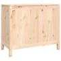 Solid pine wood laundry chest 88.5x44x76 cm by vidaXL, Laundry baskets - Ref: Foro24-823579, Price: 97,99 €, Discount: %