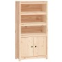 Aparador de madera maciza de pino 80x35x154 cm de vidaXL, Aparadores - Ref: Foro24-823519, Precio: 156,99 €, Descuento: %