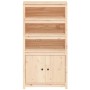 Aparador de madera maciza de pino 80x35x154 cm de vidaXL, Aparadores - Ref: Foro24-823519, Precio: 156,99 €, Descuento: %