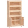 Aparador de madera maciza de pino 80x35x154 cm de vidaXL, Aparadores - Ref: Foro24-823519, Precio: 156,99 €, Descuento: %