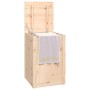 Baúl para la colada madera maciza de pino 44x44x66 cm de vidaXL, Cestas para ropa - Ref: Foro24-823564, Precio: 66,01 €, Desc...